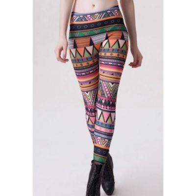 Fashion Seamless Print Women Leggings One Size