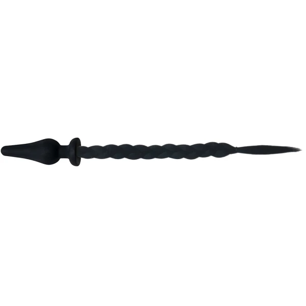 WhipSmart 4.5 Inch Black Pony Tail Plug — image 4 of 6