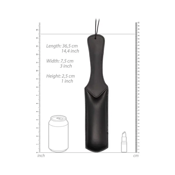 Ouch! Pain - Saddle Leather Cricket Paddle