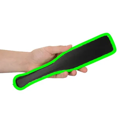 Ouch Glow In the Dark Bonded Leather Paddle