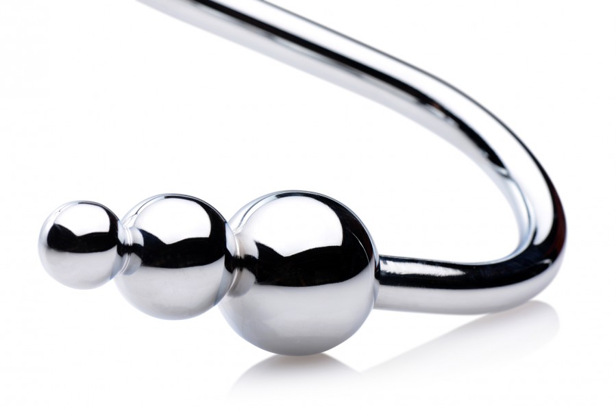Meat Hook Metal Anal Beads