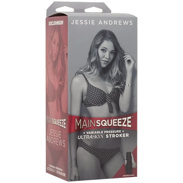 Main Squeeze Jessie Andrews Penis Masturbator by Doc Johnson