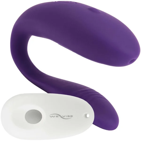 We-Vibe Unite Remote Controlled Couples Vibrator - Purple