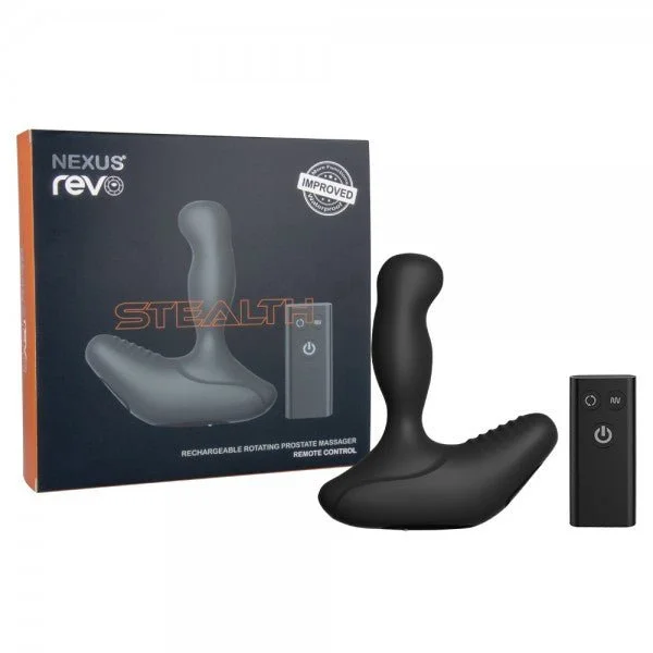 Nexus Revo Stealth Rotating Prostate Massager Black