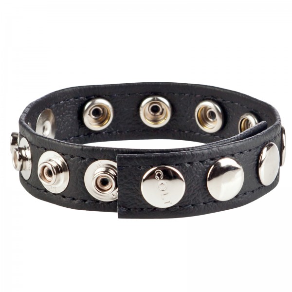 8 Snap Leather Cock Ring