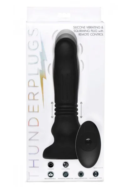 Silicone Swelling and Thrusting Plug with Remote Control