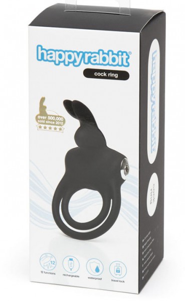 Happy Rabbit Stimulating USB Rechargeable Rabbit Love Ring