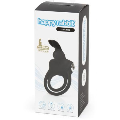 Happy Rabbit Stimulating USB Rechargeable Rabbit Love Ring