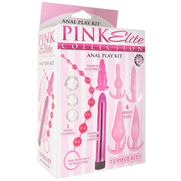 Pink Elite Collection Anal Play Kit