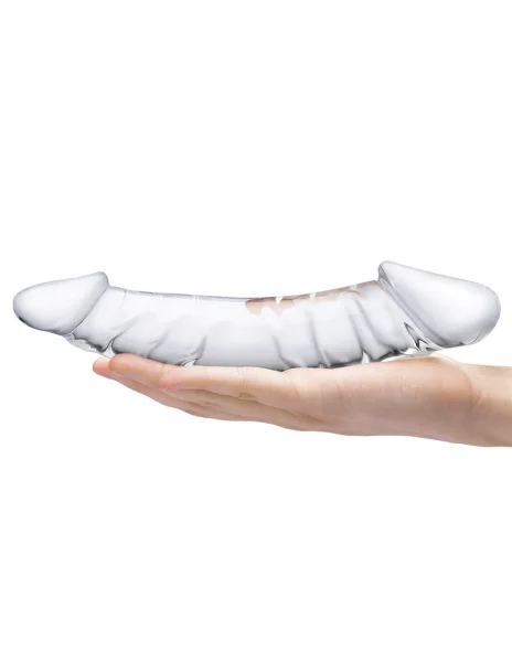 Glas 10.5" Girthy Realistic Double Dong — image 5 of 7