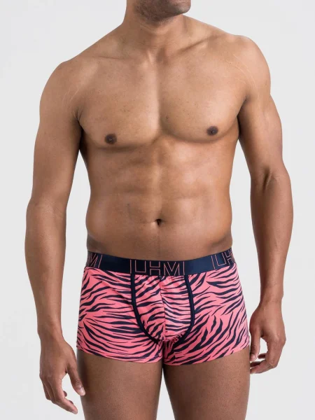 LHM Modal Coral Tiger Boxer Shorts