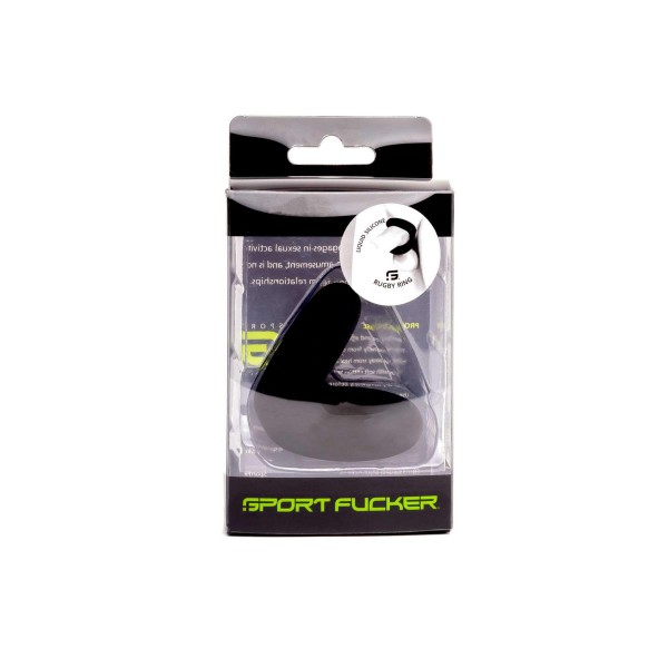 Rugby Ring Thick Silicone Cock Ring and Ballstretcher