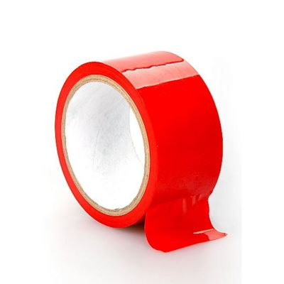 Bondage Tape Red Red