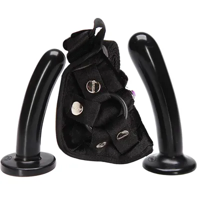 Bend Over Intermediate Harness Kit By Tantus Black