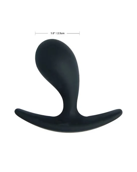 Share Satisfaction Small Curved Plug - Black