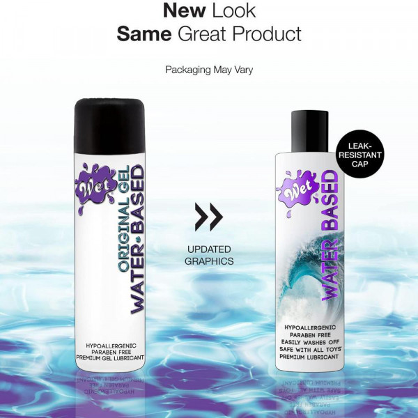 Wet Original Gel Water-Based Lube | 5oz