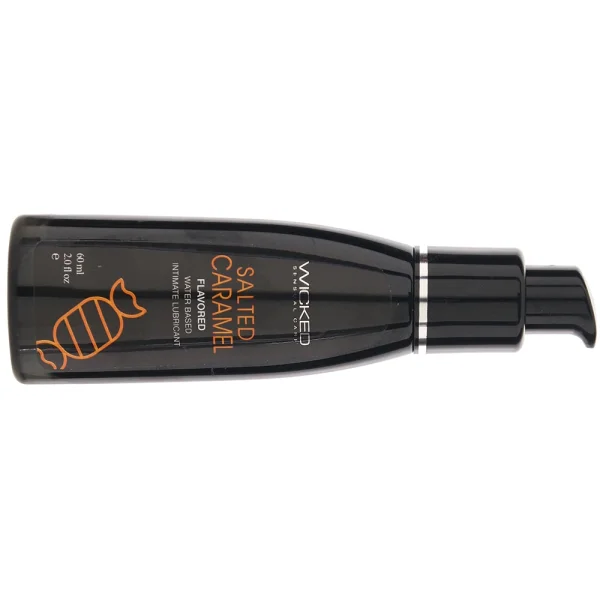 Wicked Aqua Salted Caramel Water Based Personal Lubricant 2 fl oz