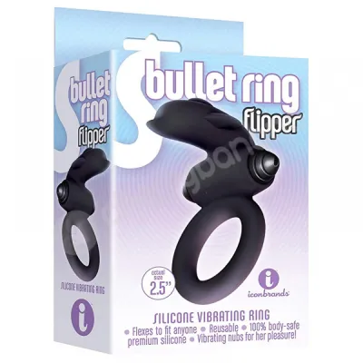 S Bullet Ring Flipper Cock Ring