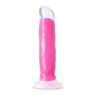 Neo Elite Glow in the Dark Marquee 8 Silicone Dual Density Dildo