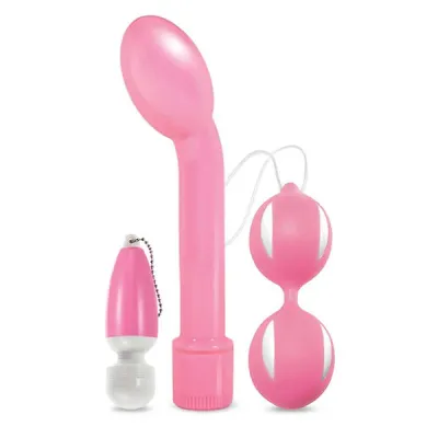 The Daily Vibe Vibrator and Kegel Ball Set