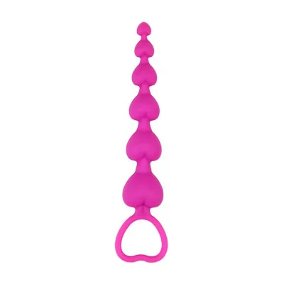 Heart Booty Beads Pink 7 4 Inch