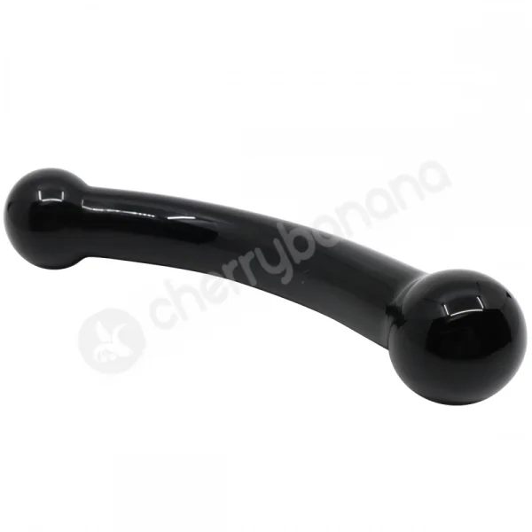 Crystal Pleasures Glass Double Bulb Dildo