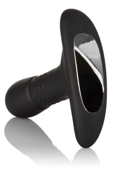 California Exotic Rotating Beaded 5" Silicone Butt Plug