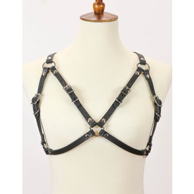 Funk Plus Cross Back Buckle Bra Harness