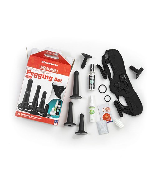Vac-U-Lock Silicone Pegging Set