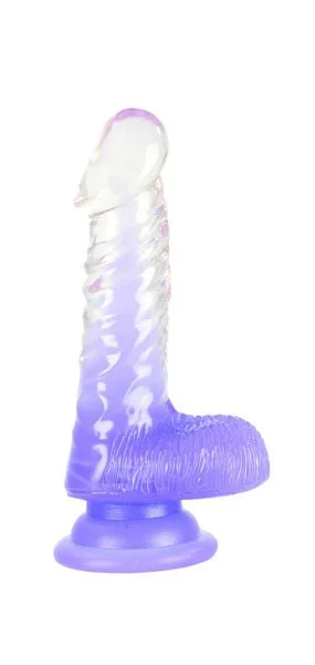 CRYSTAL COTE DONG DUAL COTED DONG WITH SUPERIOR SUCTION CUP 4.5 INCH PURPLE — image 4 of 6