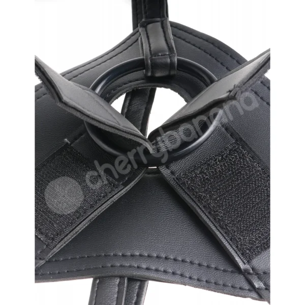 King Cock Black Strap-on Harness With 9'' Cock