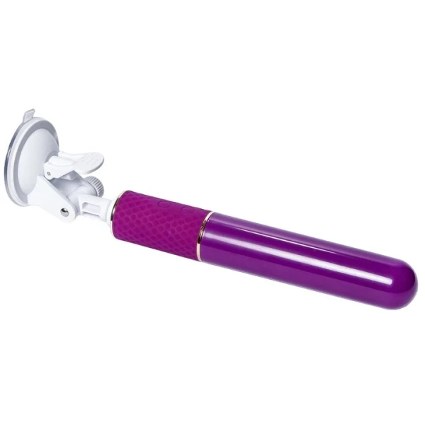 Bondara Push It Purple 10 Function Remote Thrusting Dildo – 8 Inch — image 4 of 8