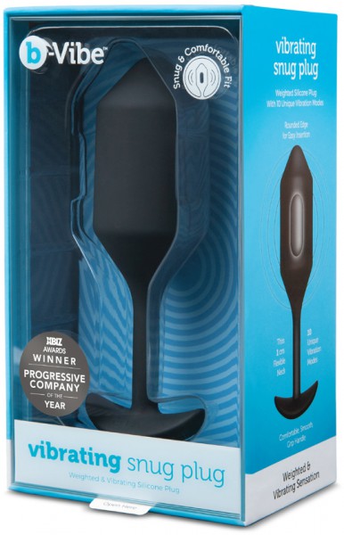 XL Vibrating Weighted Butt Plug