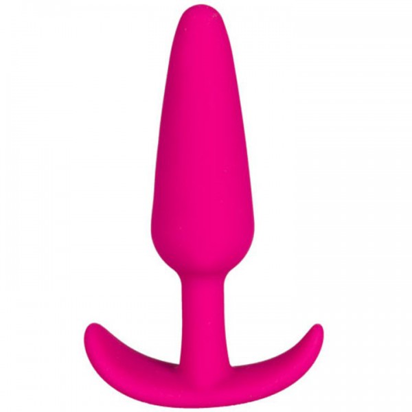 Bondara Pink Silicone Slim Anchor Butt Plug – 3, 3.5 or 4.5 Inch