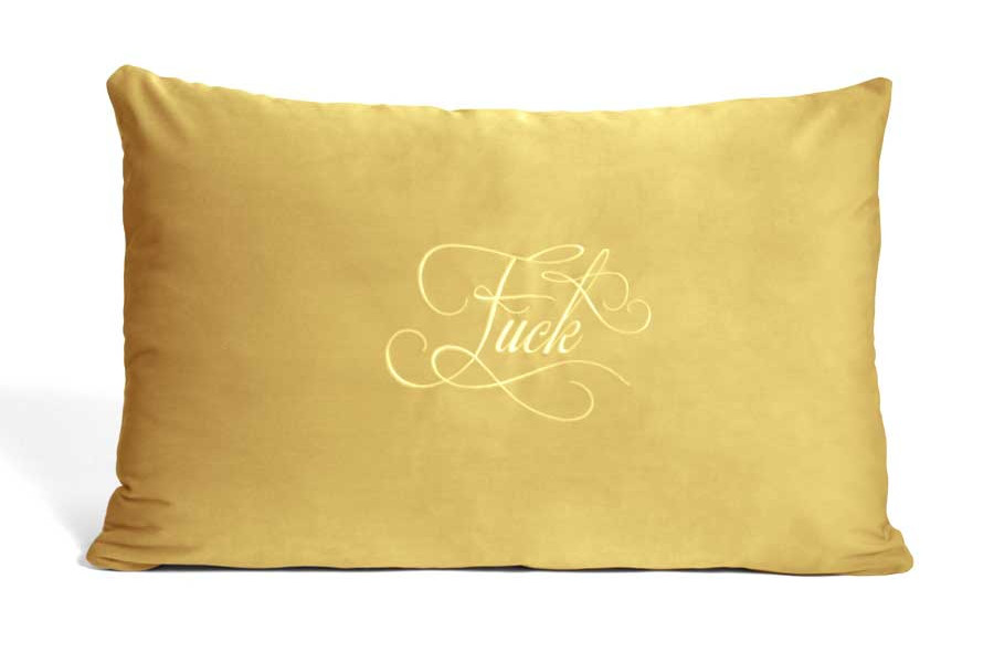 "Choose Your Mood" PillowTalk Embroidered Sham