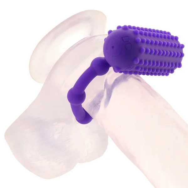 Silicone Rechargeable 5 Bead Maximus Vibrating Cock Ring By CalExotics