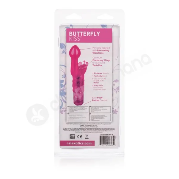 Pink Butterfly Kiss Vibrator
