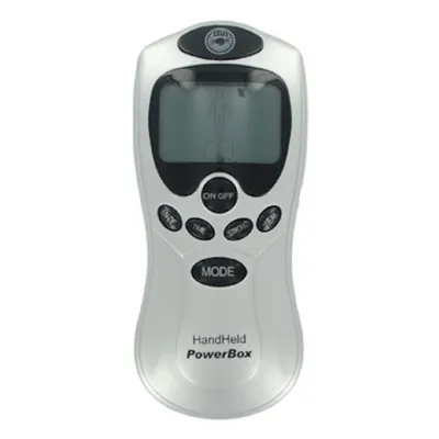 Zeus Handheld 8 Mode Power Box With Pads Black