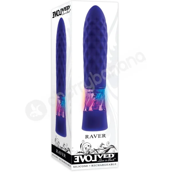 Evolved Raver Light-Up Vibrating Bullet