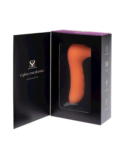 Share Satisfaction Coco Suction Vibrator - Orange