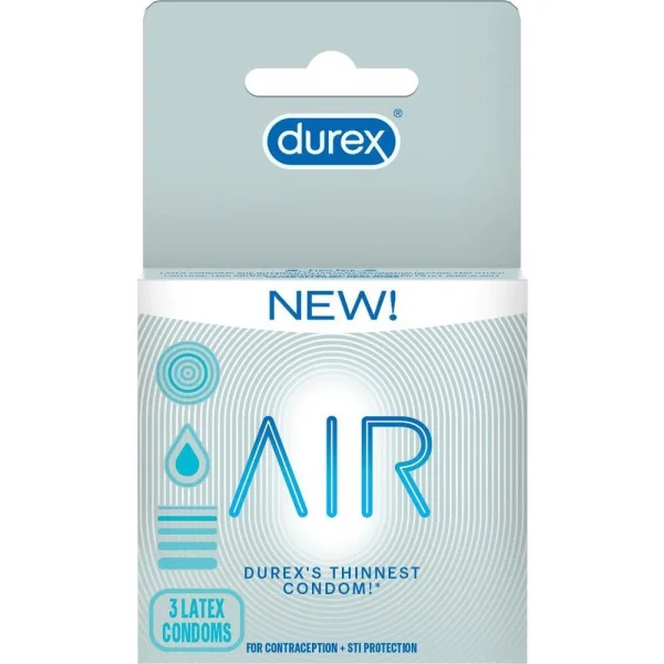 Durex Air Extra Thin Transparent Condoms (70% Off)