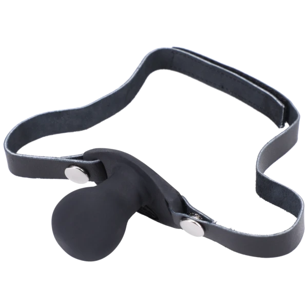 Silicone Beginner Ball Gag By Tantus - Onyx