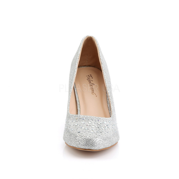 2 1/2 inches Kitten Heel, Pump Embellished w/RS — image 2 of 8