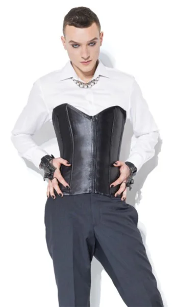 Metal Boned Matte Corset