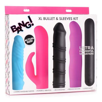Bang 4 in 1 XL Bullet Sleeve Kit