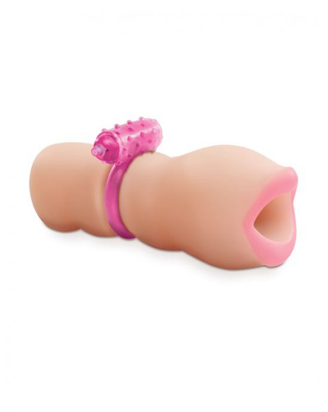 Pdx Vibrating Oral Squeeze Her - Flesh