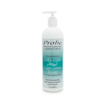 Lubricants Probe Silky Light Water Based Lubricant 17 Oz