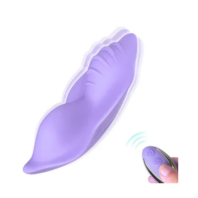 Whisper Panty Vibrator Purple 3 7 Inch