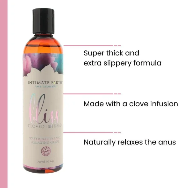 Intimate Earth Bliss All-Natural Anal Relaxing Glide