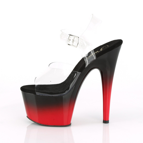 7 inches Heel, 2 3/4 inches PF Two Tone Ankle Strap Sandal — image 7 of 24